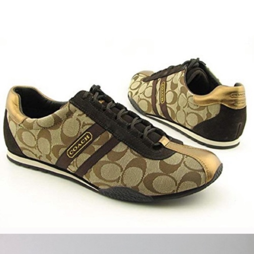 * Authentic * Coach Brown Katelyn Sneakers